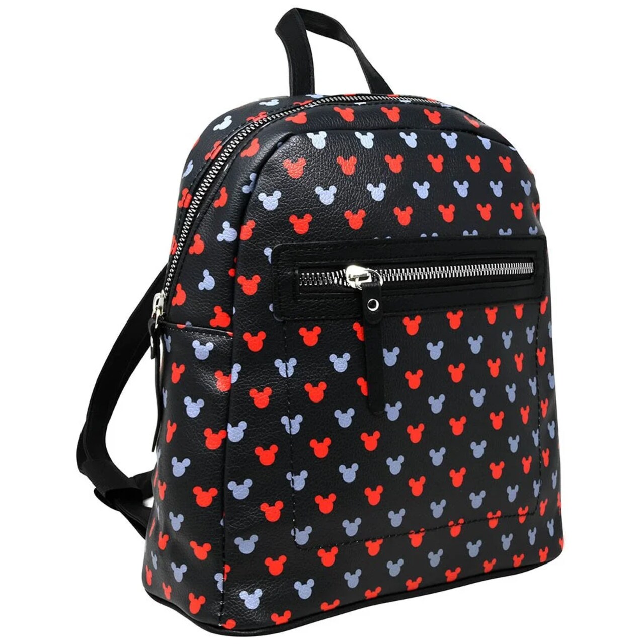 Mickey All Over print 10" Mini Deluxe Backpack with 1 Front pocket